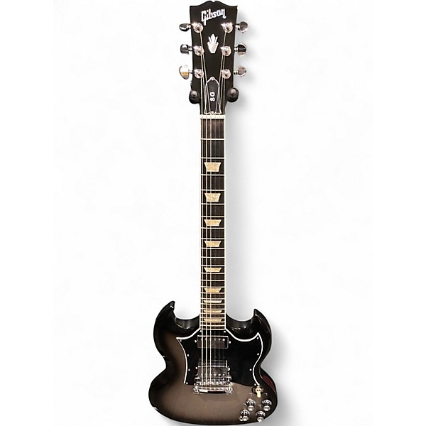 Used Gibson SG Standard Silverburst Solid Body Electric Guitar