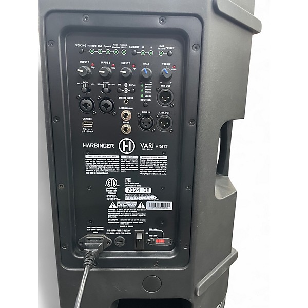 Used Harbinger VARI V3412 Powered Speaker