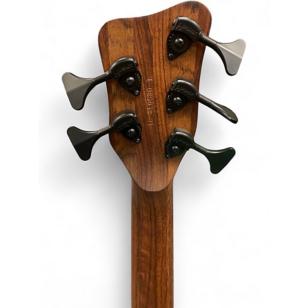 Used Warwick Corvette 5 String Proline Blue Electric Bass Guitar