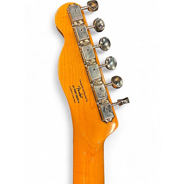 Used 2021 Squier Limited Edition Classic Vibe 60's Custom Esquire Lake Placid Blue Solid Body Electric Guitar