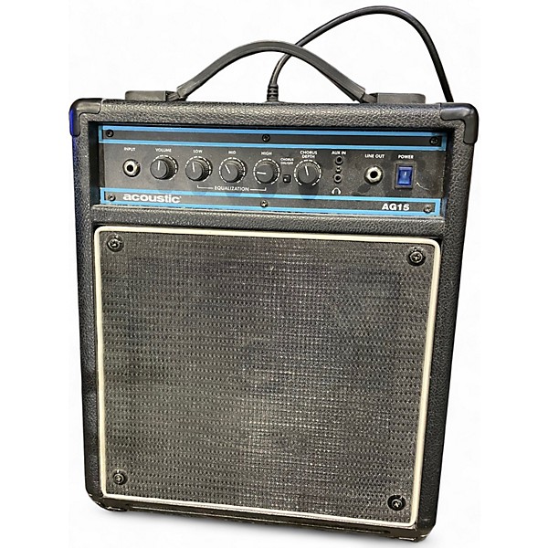 Used Acoustic AG15 15W 1X8 Acoustic Guitar Combo Amp