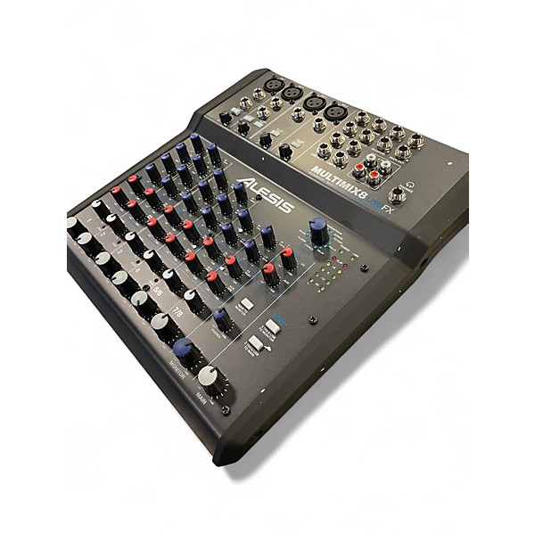 Used Alesis MultiMix 8 USB 8-Channel Unpowered Mixer