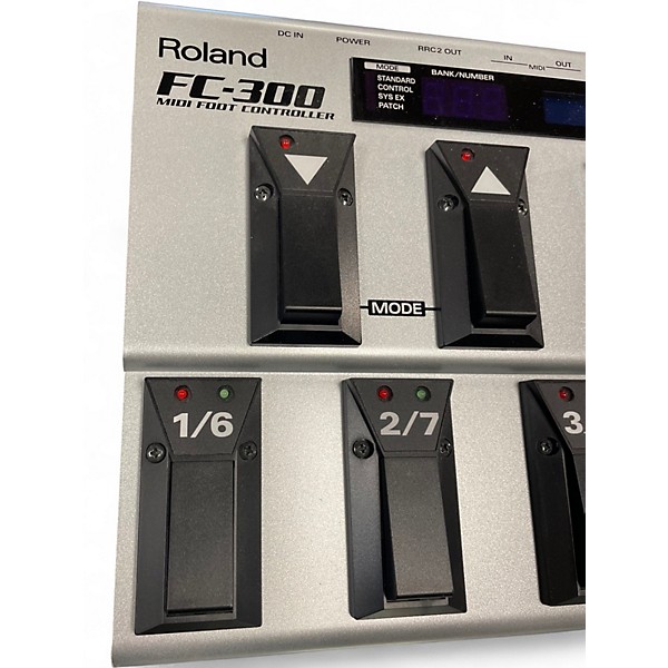 Used Roland FC300 MIDI Footswitch