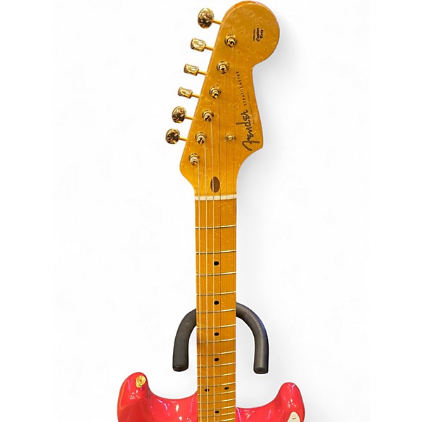 Used Fender LTD 59 STRATOCASTER FIESTA RED Solid Body Electric Guitar