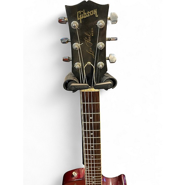 Used Gibson Les Paul BURGENDY Solid Body Electric Guitar