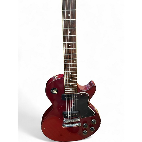 Used Gibson Les Paul BURGENDY Solid Body Electric Guitar