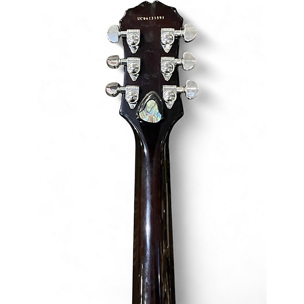 Used Epiphone Les Paul Standard Sunburst Solid Body Electric Guitar