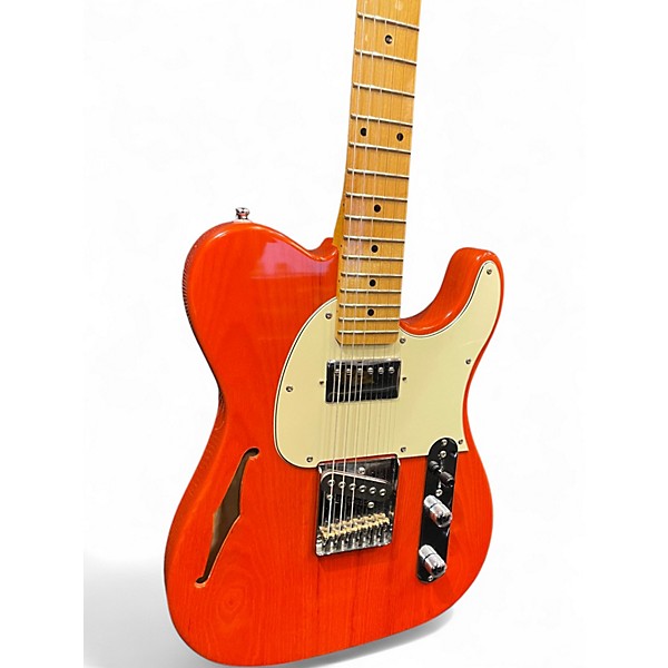 Used G&L ASAT Special Tribute Trans Orange Solid Body Electric Guitar