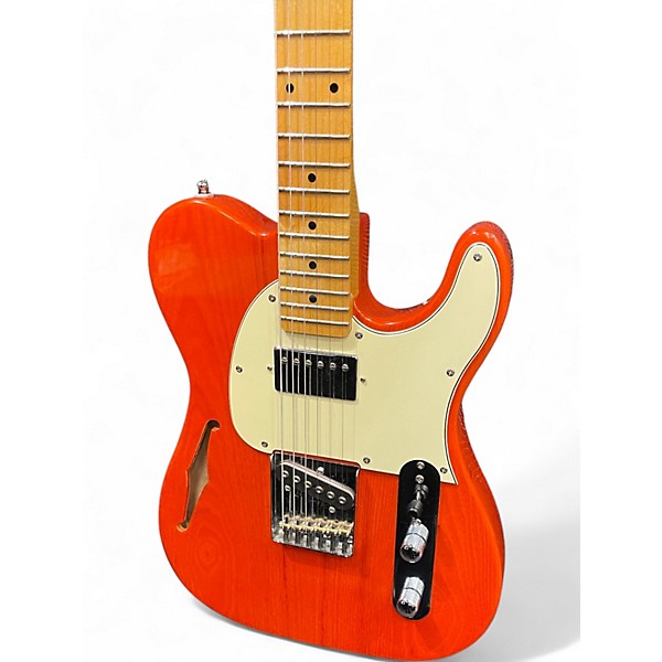 Used G&L ASAT Special Tribute Trans Orange Solid Body Electric Guitar