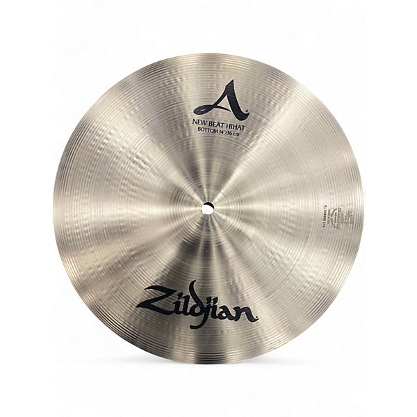 Used Zildjian 14in A SERIES NEW BEAT HI HAT Cymbal