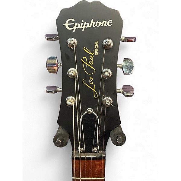 Used Epiphone Les Paul Special TV Silver Solid Body Electric Guitar