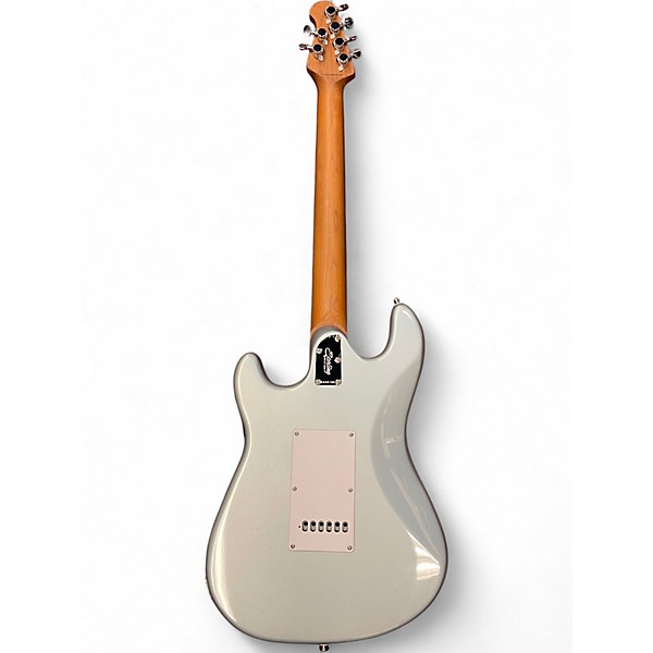 Used Sterling by Music Man CUTLASS HSS FIREMIST SILVER Solid Body Electric Guitar