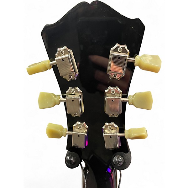 Used Eastman T486BK Black Hollow Body Electric Guitar