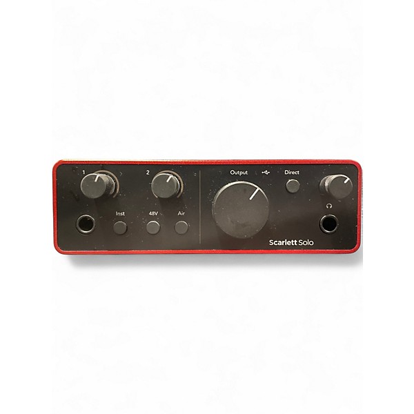 Used Focusrite Scarlett Solo Audio Interface