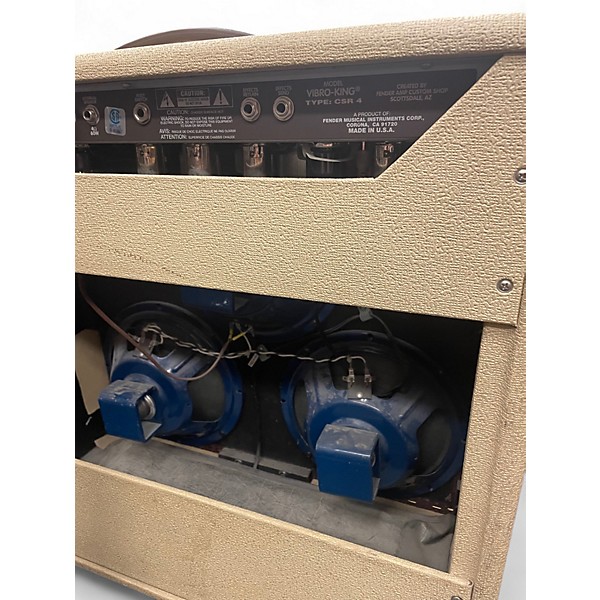 Used Fender Vibro King 60W 3x10 Tube Guitar Combo Amp