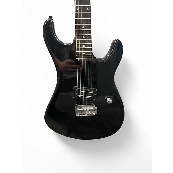 Used Kramer ZX10 Black Solid Body Electric Guitar Black | Guitar