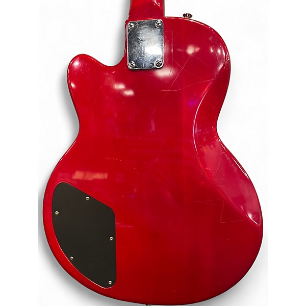 Used DeArmond M65 Red Solid Body Electric Guitar