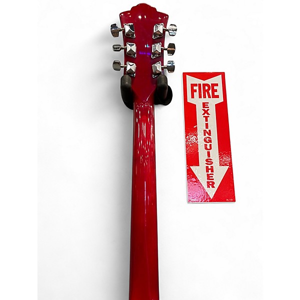 Used DeArmond M65 Red Solid Body Electric Guitar