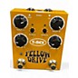 Used T-Rex Engineering Yellow Drive Distortion Effect Pedal thumbnail