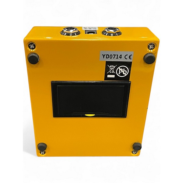 Used T-Rex Engineering Yellow Drive Distortion Effect Pedal