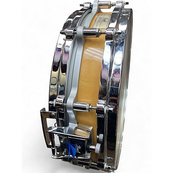 Used Pearl 14X3 Free Floating Snare Natural Drum