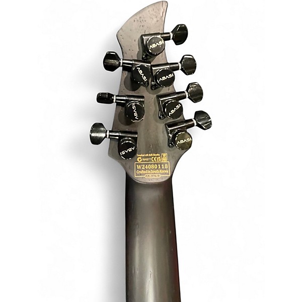 Used ABASI LEGION 7 Black Solid Body Electric Guitar