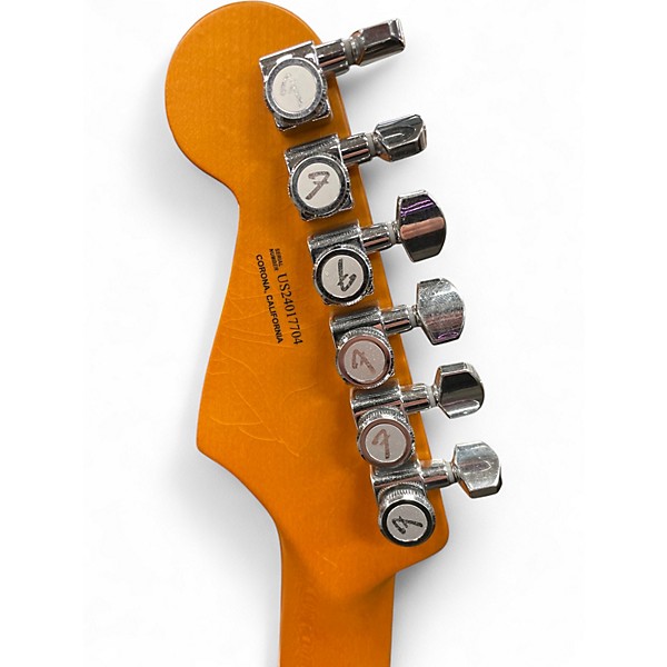 Used Fender American Ultra Luxe Vintage Stratocaster Surf Green Solid Body Electric Guitar