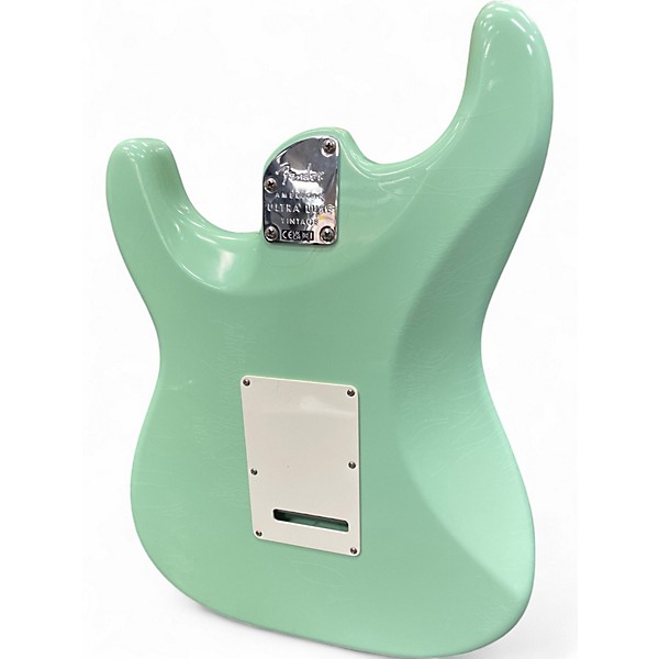 Used Fender American Ultra Luxe Vintage Stratocaster Surf Green Solid Body Electric Guitar