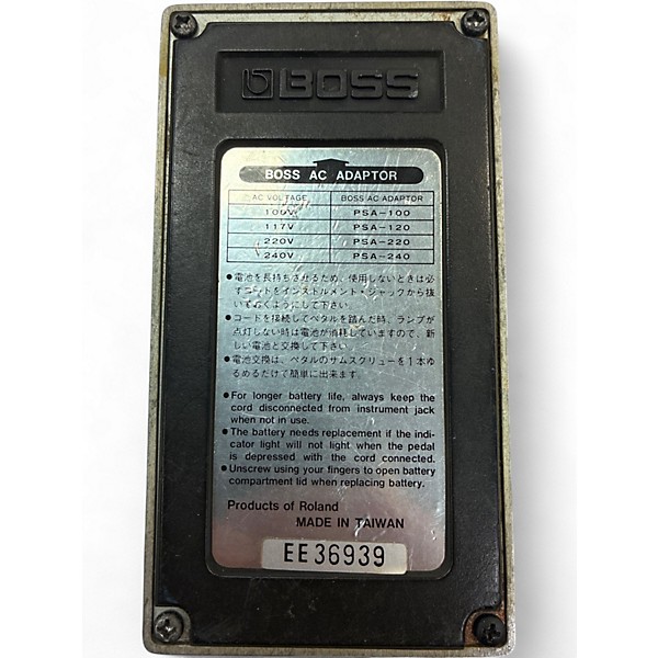 Used BOSS OS2 Overdrive Distortion Effect Pedal