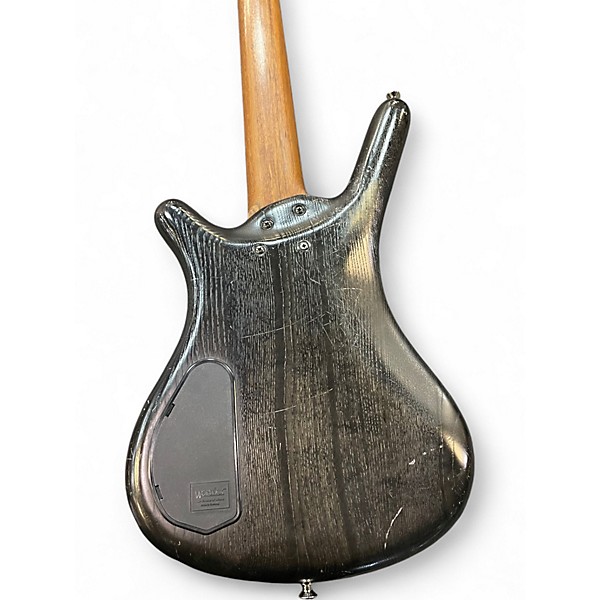 Used Warwick Corvette STANDARD 5 String Black Electric Bass Guitar