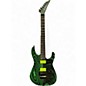 Used Jackson PRO SERIES DINKY D3 GREEN GLOW Solid Body Electric Guitar