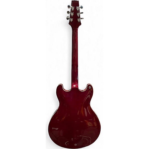 Used Aria Pro ii Candy Apple Red Solid Body Electric Guitar