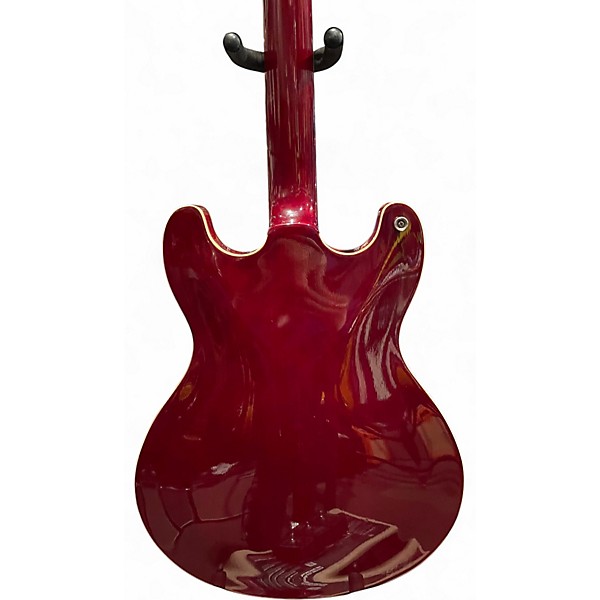 Used Aria Pro ii Candy Apple Red Solid Body Electric Guitar