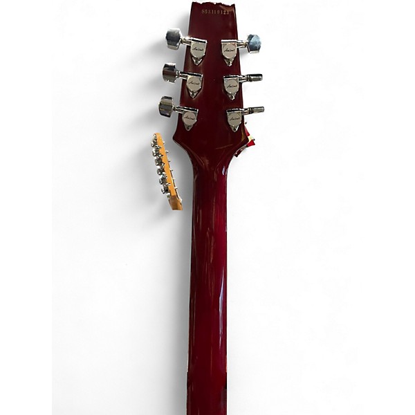 Used Aria Pro ii Candy Apple Red Solid Body Electric Guitar