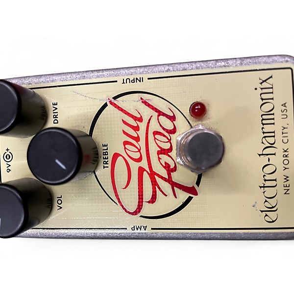 Used Electro-Harmonix Soul Food Overdrive Effect Pedal