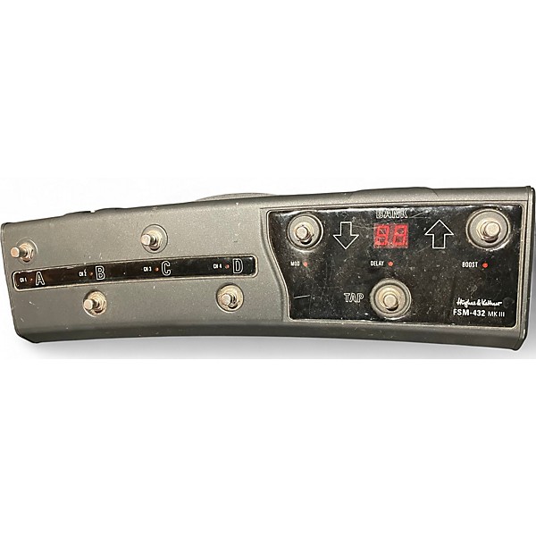 Used Hughes & Kettner FSM432MKIII FOOTSWITCH Pedal Board