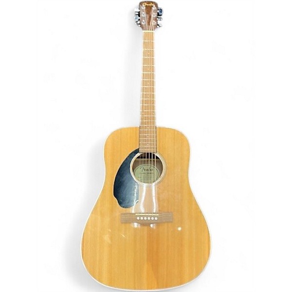 Used Fender CD60S LH Natural Acoustic Guitar