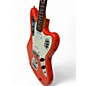 Used Fender Jaguar fiesta red Solid Body Electric Guitar