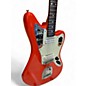 Used Fender Jaguar fiesta red Solid Body Electric Guitar