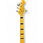 Used Squier Jazz Bass 5 String Left Handed NAT Electric Bass Guitar
