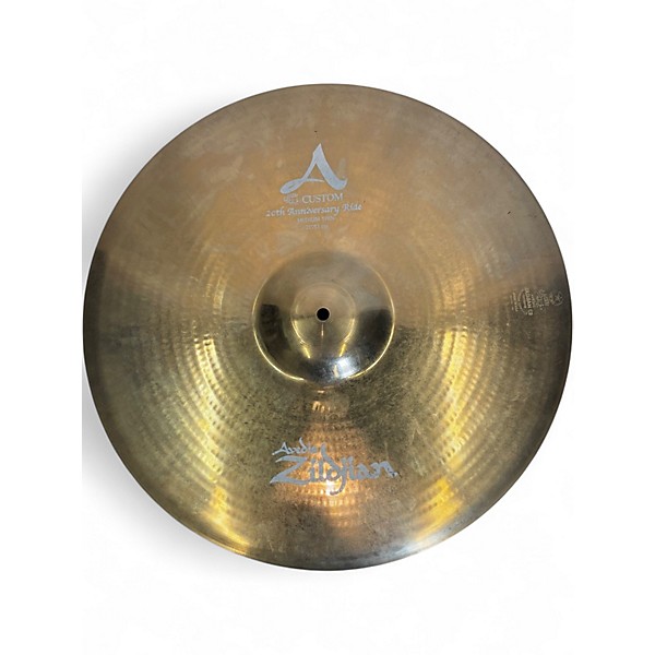 Used Zildjian 21in A Custom 20th Anniversary Ride Cymbal