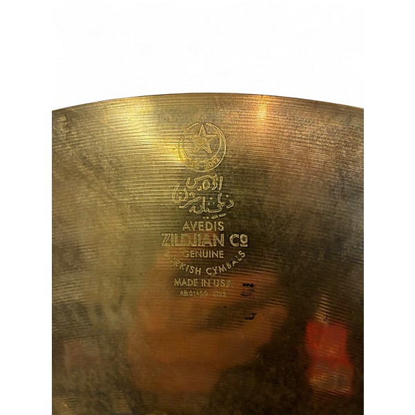 Used Zildjian 21in A Custom 20th Anniversary Ride Cymbal