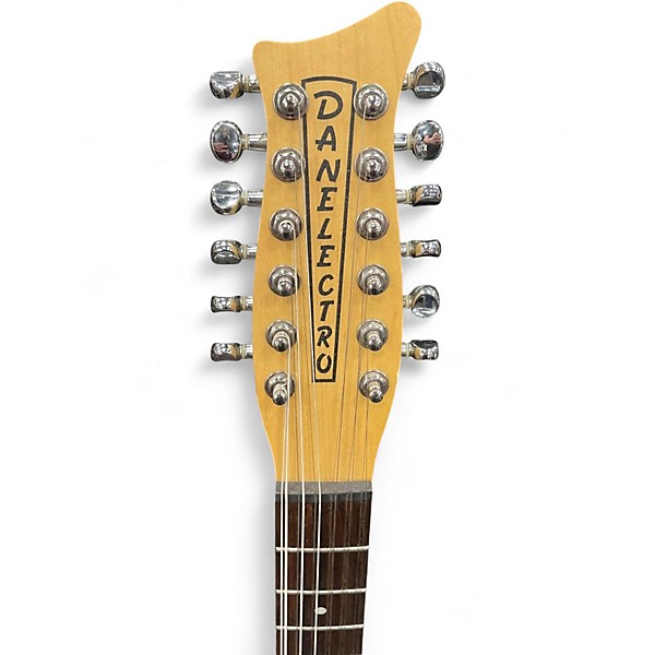 Used Danelectro HODAD 12 STRING Blue Burst Solid Body Electric Guitar