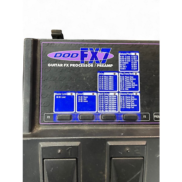 Used DOD FX7 Effect Processor