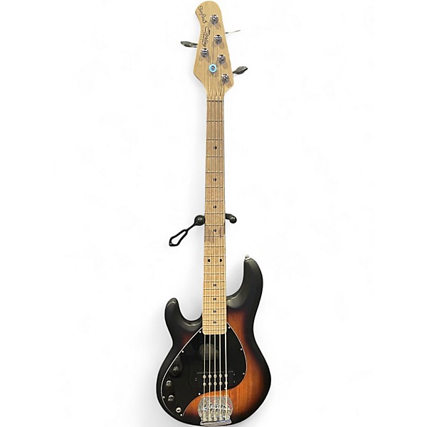 Used Sterling by Music Man Sting Ray 5 Tobacco Sunburst Electric Bass Guitar