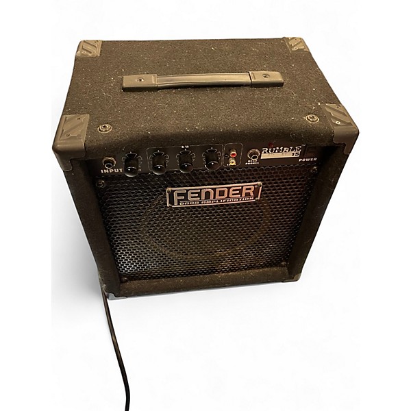 Used Fender Rumble 15 15W 1X8 Bass Combo Amp