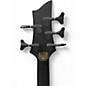 Used Schecter Guitar Research Stealth 5 Satin Black Electric Bass Guitar