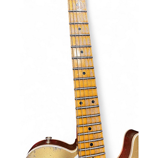 Used Fender LTD NAMM 50S CUSTOM TELE  Aztec Gold Solid Body Electric Guitar