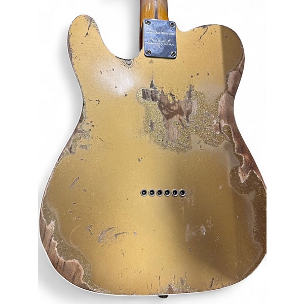 Used Fender LTD NAMM 50S CUSTOM TELE  Aztec Gold Solid Body Electric Guitar