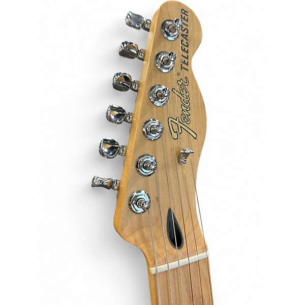 Used Fender Deluxe Nashville Telecaster Antique White Solid Body Electric Guitar